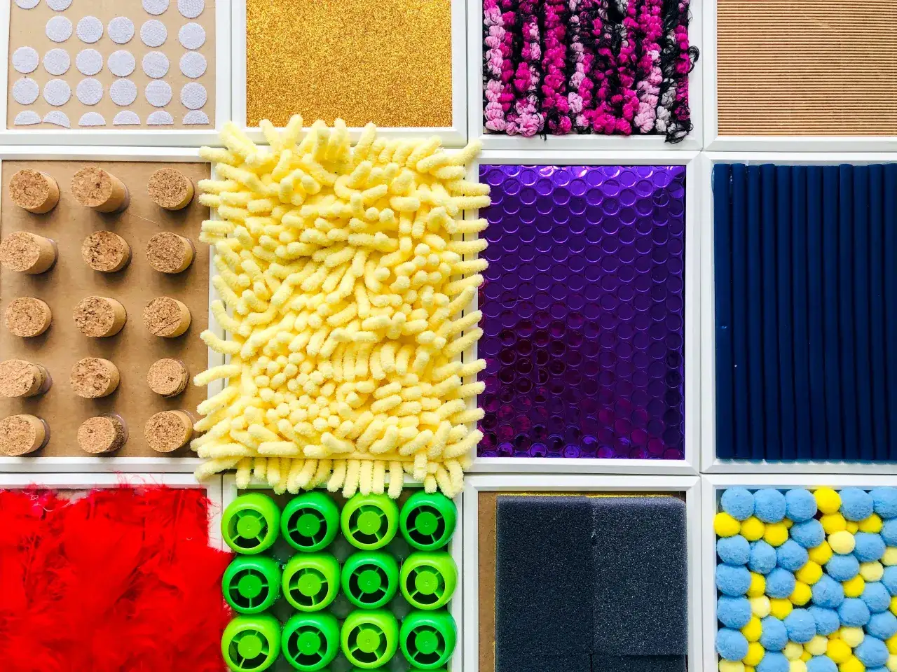 Ścieżka sensoryczna DIY w przedszkolu